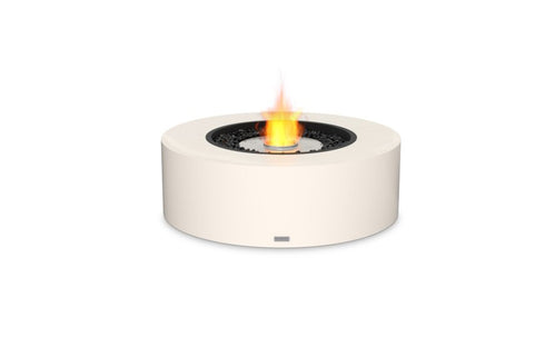 Ecosmart Fire Ark 40 Fire Pit Table - Bone Finish / Stainless Steel Burner - ESF.O.ARK.40.BO